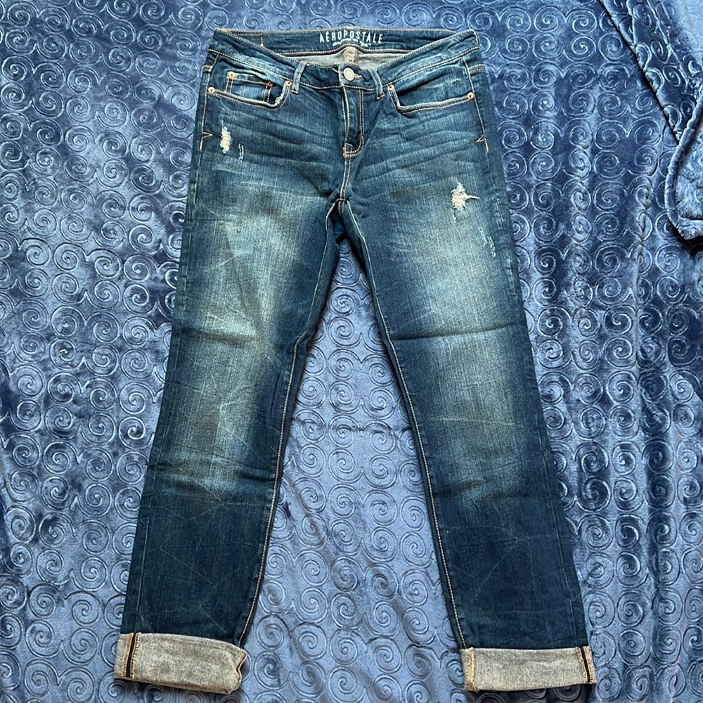 Aeropostale Skinny Boot Cut Jeans